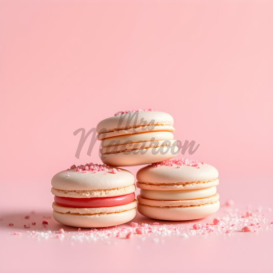 Magic Macaroons (No added Coloring) Box of 8 Multiple, Maximum Flavor Macaroons - Beautiful Macaroons Made with Love